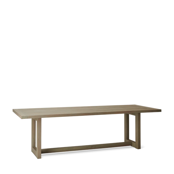 Neptune Seasonal_Garden_Outdoor sofas and relaxed chairs default Pembrey 8 Seater Teak Garden Dining Table Set with Longmeadow Dining Chairs