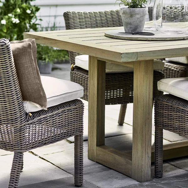 Neptune Seasonal_Garden_Outdoor dining tables default Pembrey 8 Seater Teak Garden Dining Table