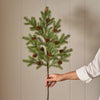 Neptune Seasonal_Christmas_Christmas accessories default Faux Pine Foliage Spray, Green