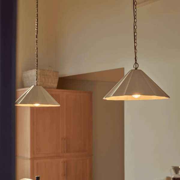 Neptune Accessories_Lighting_Pendants default Polperro Ceramic Pendant Light