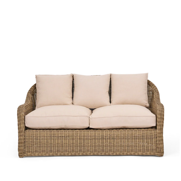 Neptune Seasonal_Garden_Outdoor sofas and relaxed chairs default Purbeck 2 Seater Wicker Garden Sofa