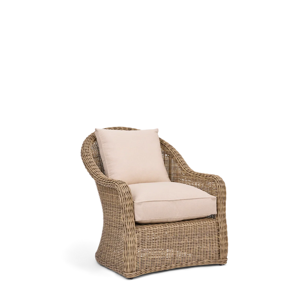 Neptune Seasonal_Garden_Outdoor sofas and relaxed chairs default Purbeck 4 Seater Wicker Garden Sofa & Armchair Set with Coffee Table