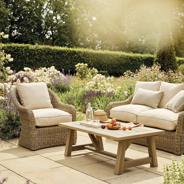 Neptune Seasonal_Garden_Outdoor sofas and relaxed chairs default Purbeck Wicker Garden Armchair