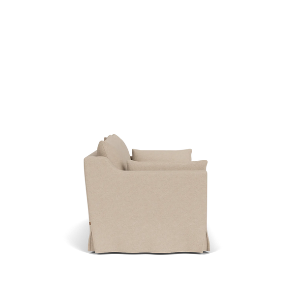 Renewed Eliza 3 Seater Loose Cover Only, Signature Linen Calico