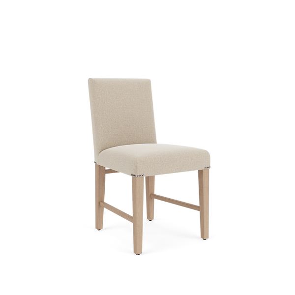 Neptune Furniture_Upholstery_Upholstered dining & bar stools default Renewed Shoreditch Dining Chair - Linara Natural - Vintage Oak