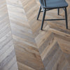 Neptune Decorating_Interior decoration_Flooring & tiles default Savernake Chevron Engineered Oak Flooring 10mm x 90mm, Vintage