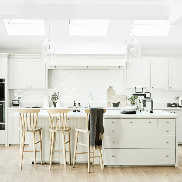 Neptune Accessories_Lighting_Pendants Shaftesbury Glass Pendant Light, Chrome