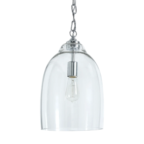 Neptune Accessories_Lighting_Pendants Shaftesbury Glass Pendant Light, Chrome