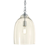 Neptune Accessories_Lighting_Pendants Small Shaftesbury Glass Pendant Light, Chrome