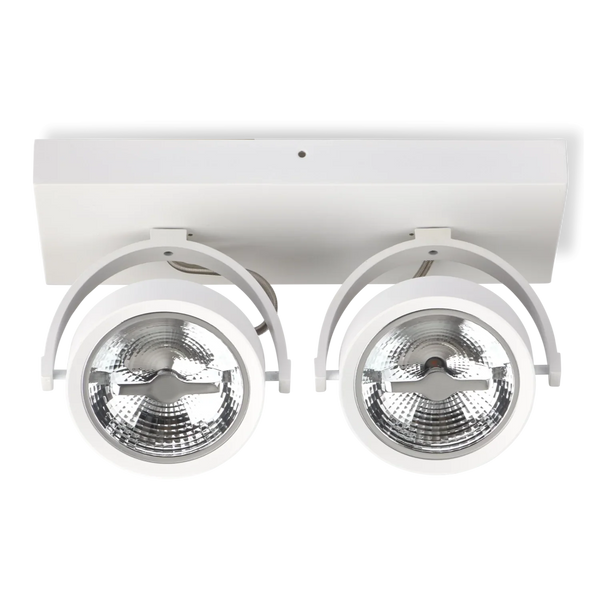 Neptune Accessories_Lighting_Pendants Soane White Surface Mounted Ceiling Spotlight