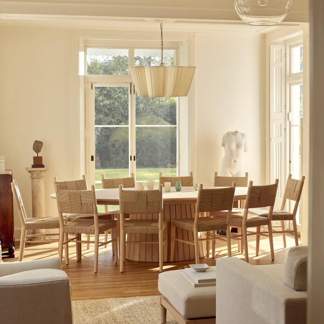 Stratford 10 Seater Oval Oak Dining Table – Neptune