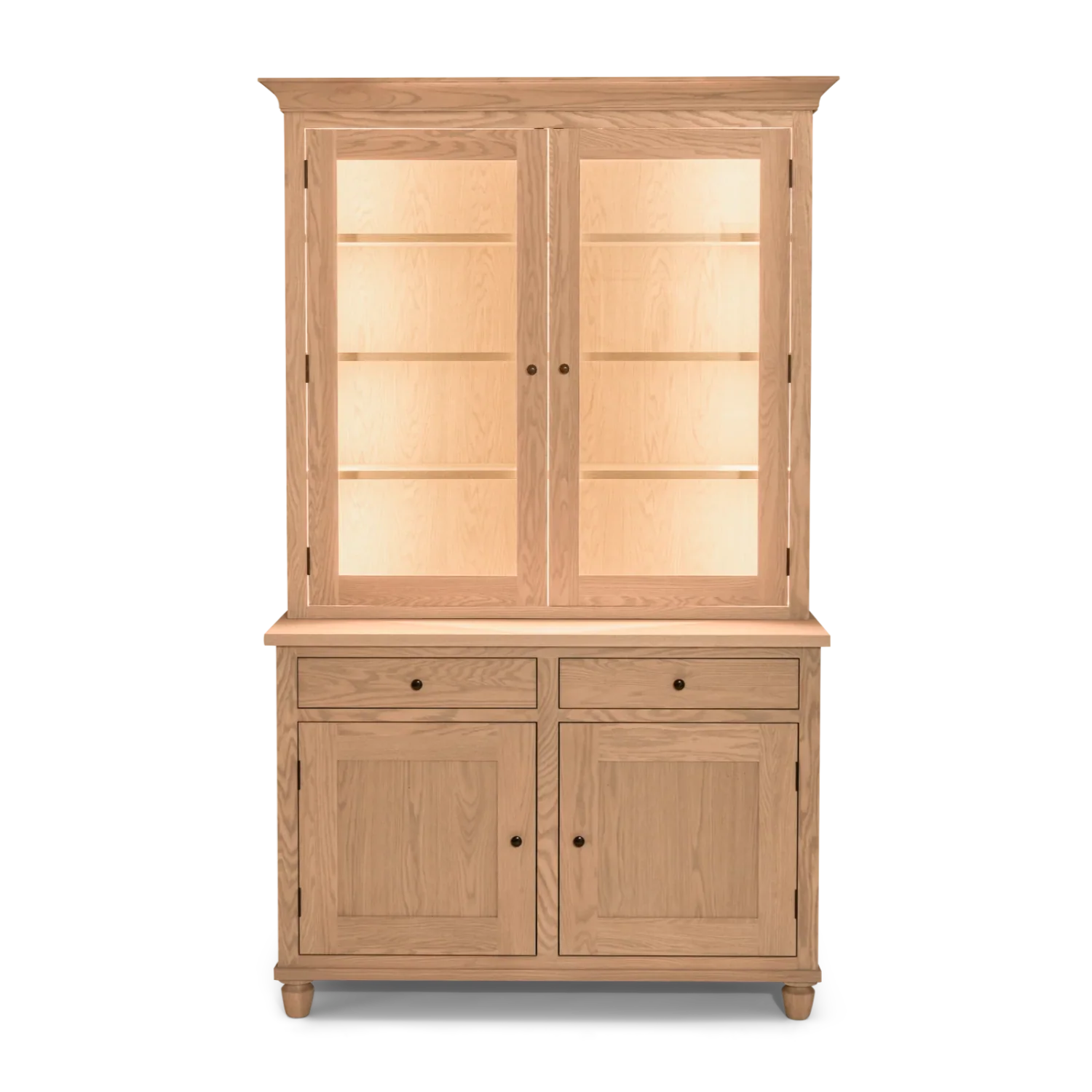 Neptune Furniture_Living & dining furniture_Living & dining storage default Suffolk 4ft Contemporary Oak Dresser