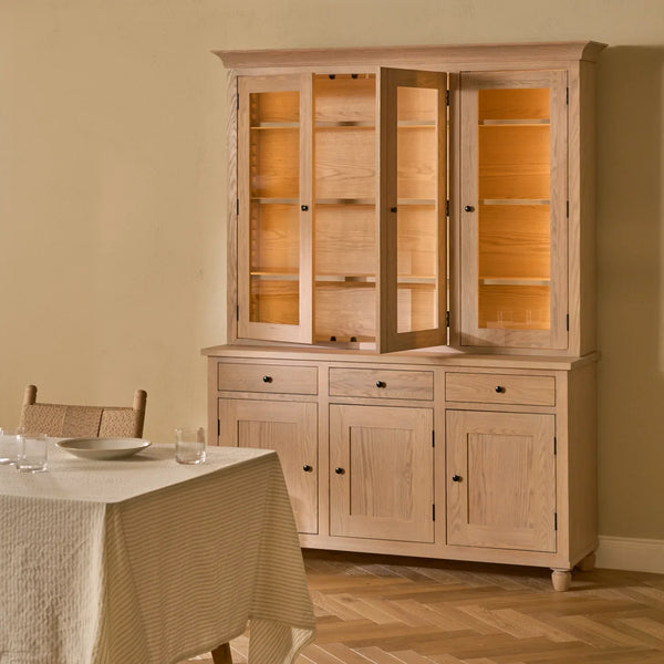 Neptune Furniture_Living & dining furniture_Living & dining storage default Suffolk 5ft Contemporary Oak Dresser