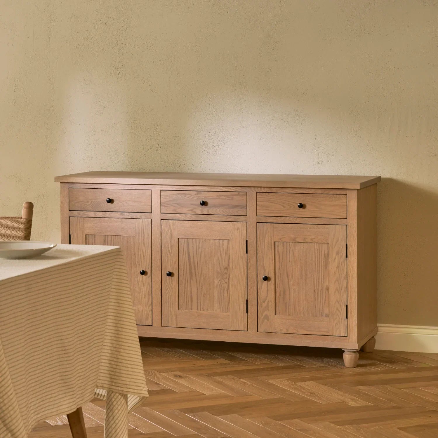 Neptune Furniture_Living & dining furniture_Living & dining storage default Suffolk 5ft Oak Sideboard