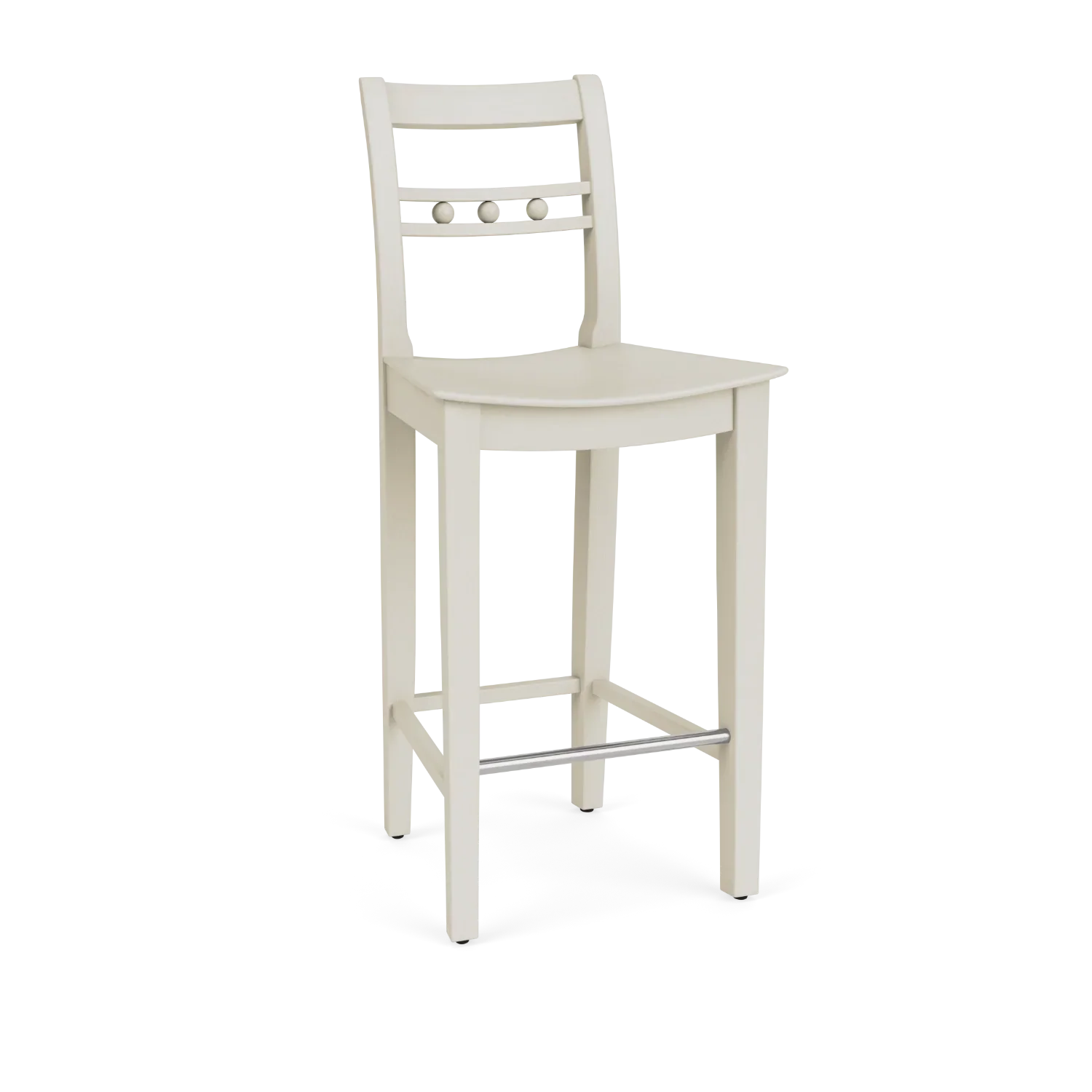 Neptune Furniture_Living & dining furniture_Dining & bar stools default Suffolk High Back Bar Stool, Shell