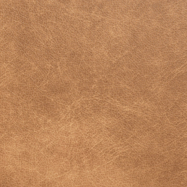 Leather Fabric Swatch, Tan