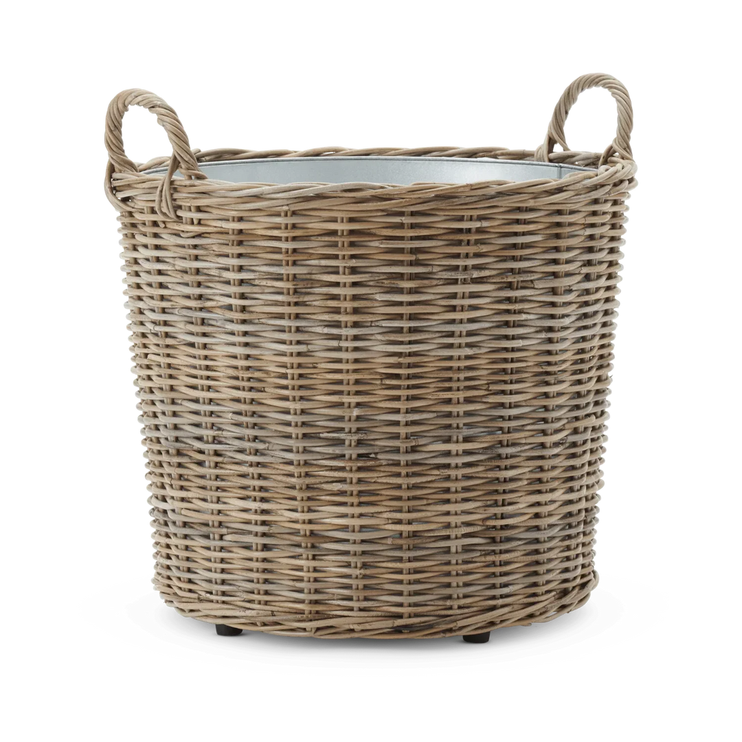 Tetbury Large Wicker Garden Planter – Neptune