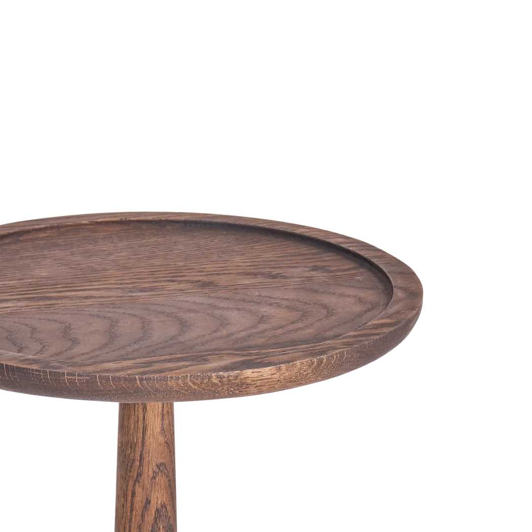 Thornbury Oak Plant Stand, Darkened Oak – Neptune