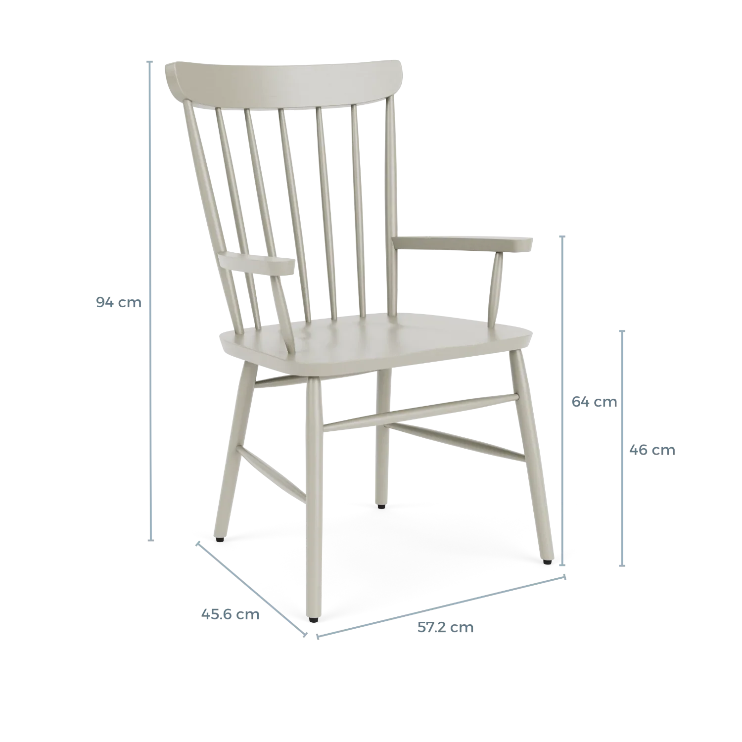 Neptune Furniture_Living & dining furniture_Dining & bar stools default Wardley Carver Chair, Shingle