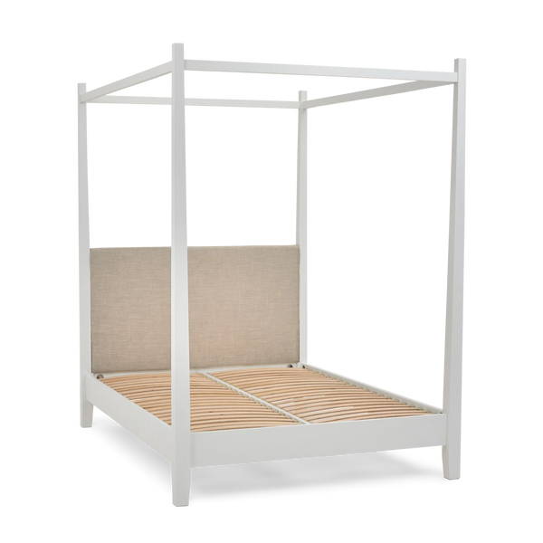 Wardley King Size Four Poster Bed, Painted