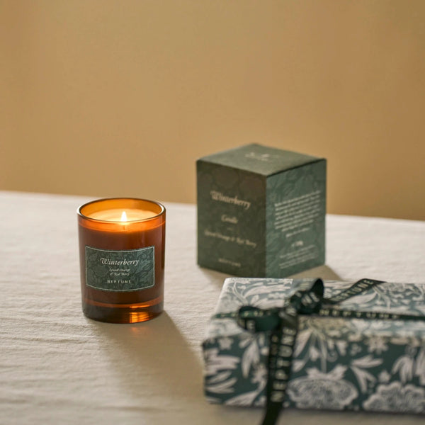 Neptune Seasonal_Christmas_Christmas fragrance default Winterberry Candle, Spiced Orange & Red Berry