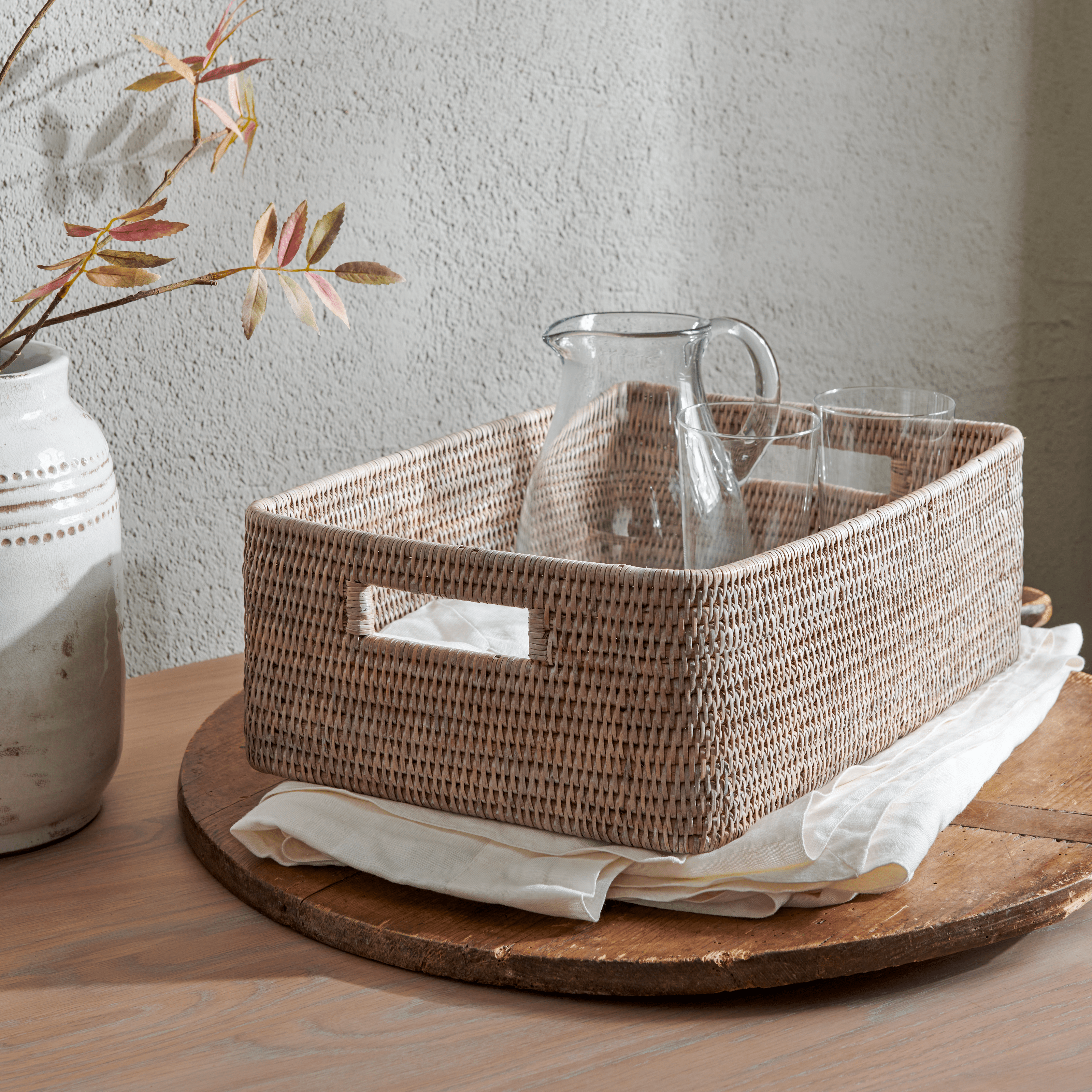 Neptune Baskets Large / Silver Reed Ashcroft Box Tray