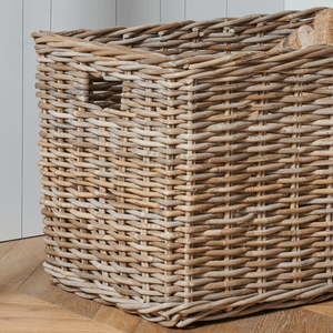 Somerton Rectangular Log Basket