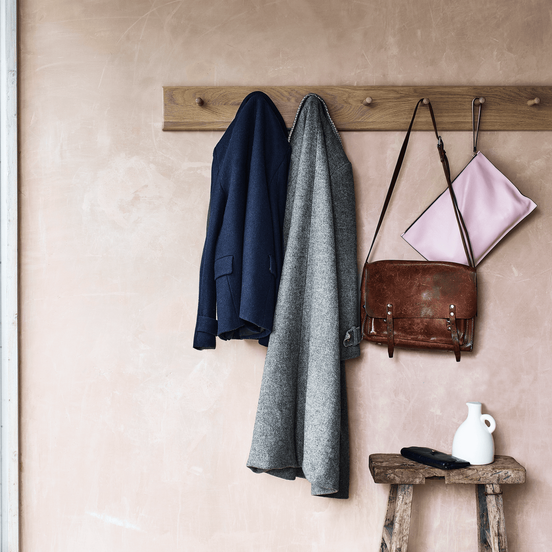 Wardley Oak Wall Coat Rack – Neptune