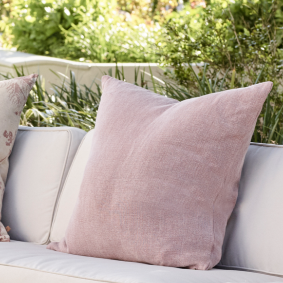Neptune Cushions Grace Cushion, Chloe Old Rose
