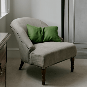 Neptune Cushions Harris Tweed Olive Grace Cushion, Harris Tweed
