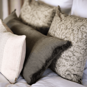 Neptune Cushions 57x57cm / Orla Moss Grace Cushion, Orla