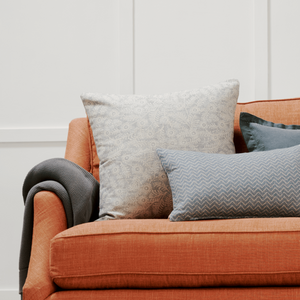 Neptune Cushions 57x57cm / Orla Flax Blue Grace Cushion, Orla