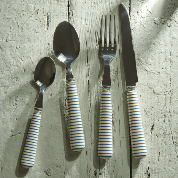 Neptune Cutlery Navy Salcombe 24 Piece Cutlery Set