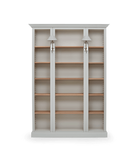 Neptune Fitted Storage 0 paint service / 1450mm / with Hanover Nickel Lights Pembroke Fitted Storage