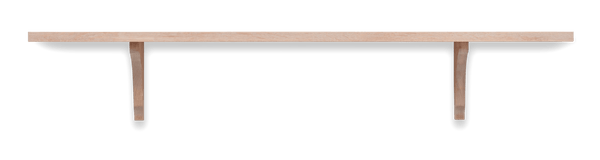 Neptune Fitted Storage Suffolk Shelf, Seasoned Oak