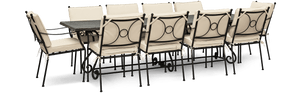 Neptune Garden Sets 10 seater / Rectangular Cheltenham Table & Chairs