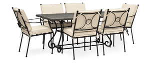 Neptune Garden Sets 6 seater / Rectangular Cheltenham Table & Chairs