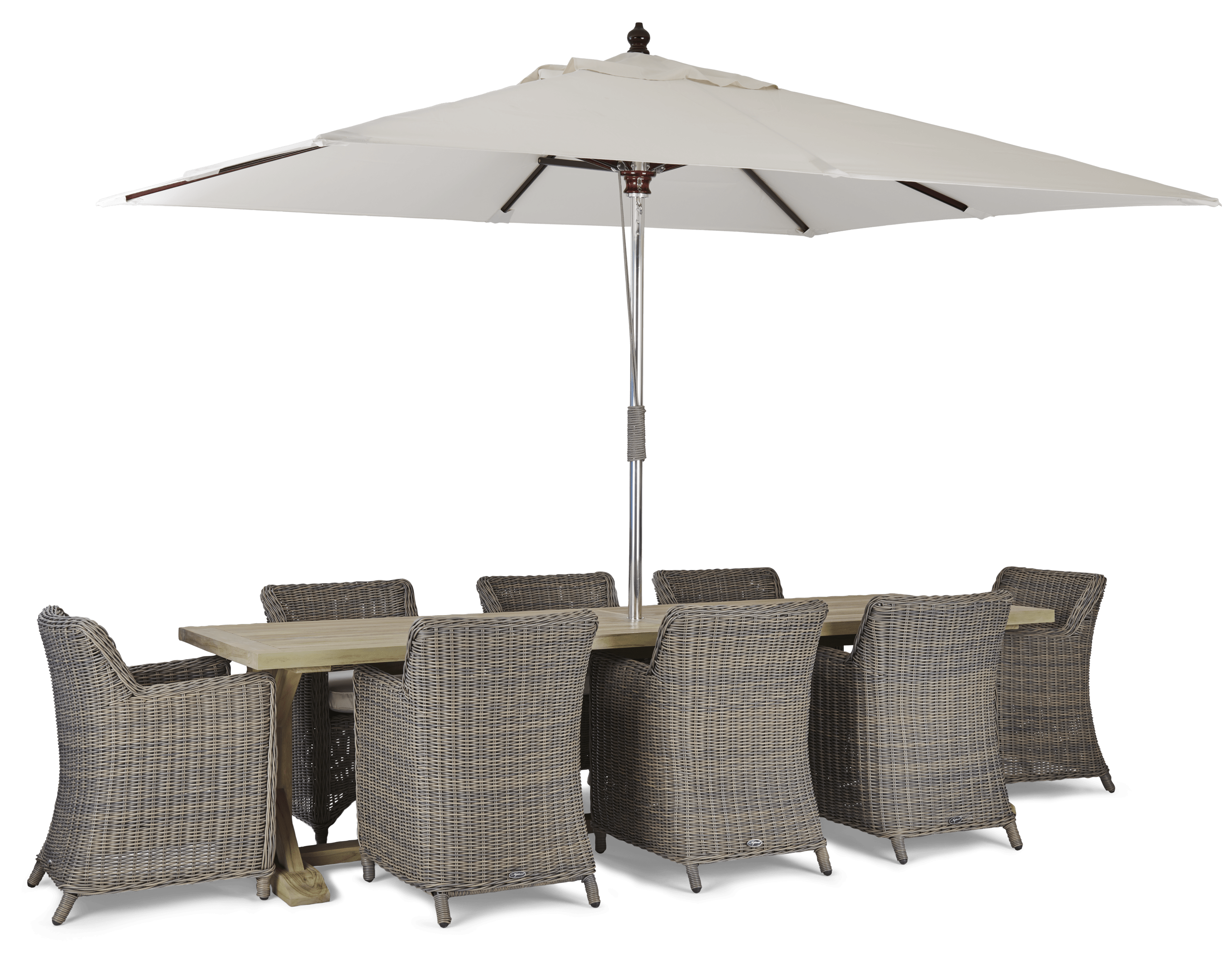 Neptune Garden Sets Harmondsworth Rectangular Garden Set