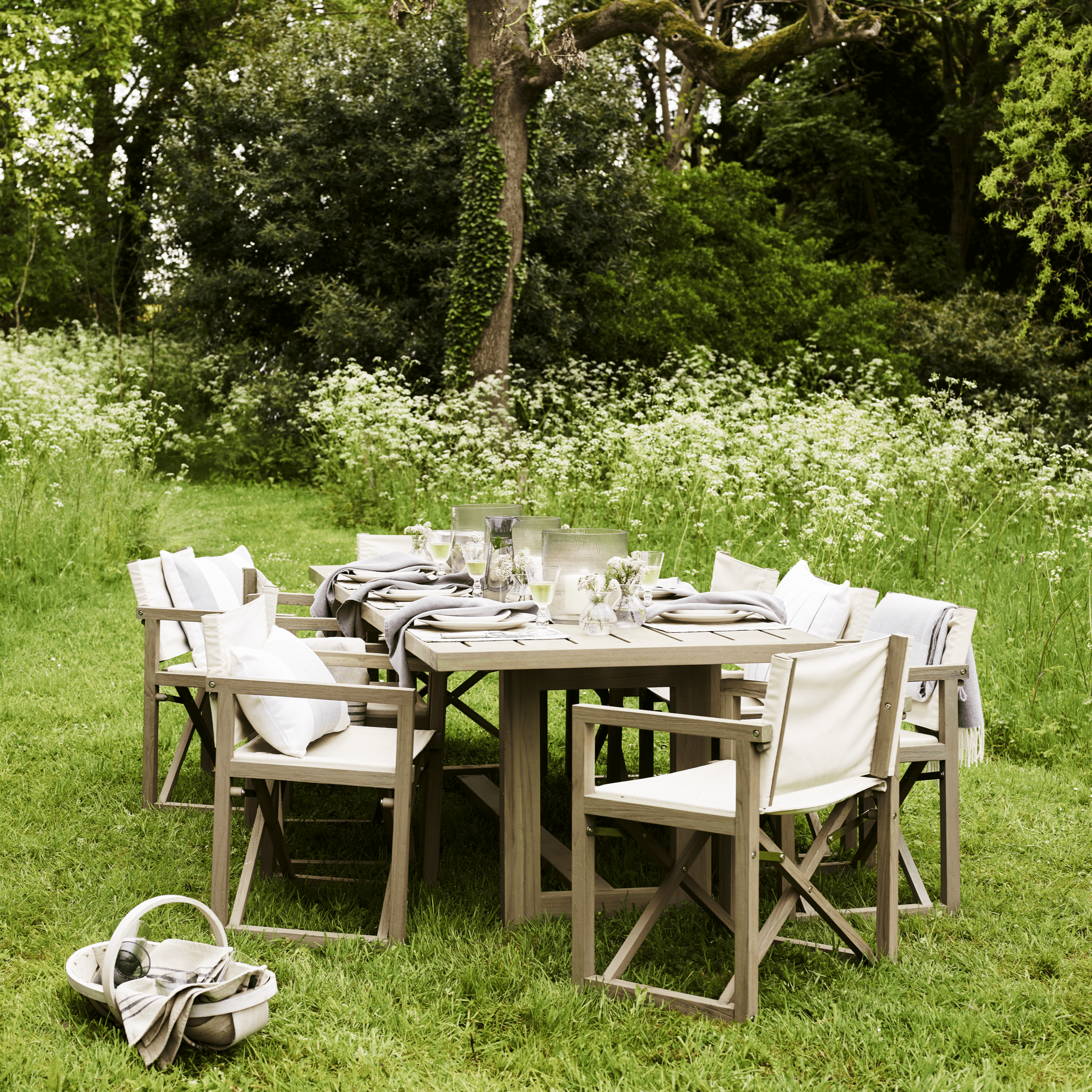Neptune Garden Sets Pembrey Table & Denham Chairs Set