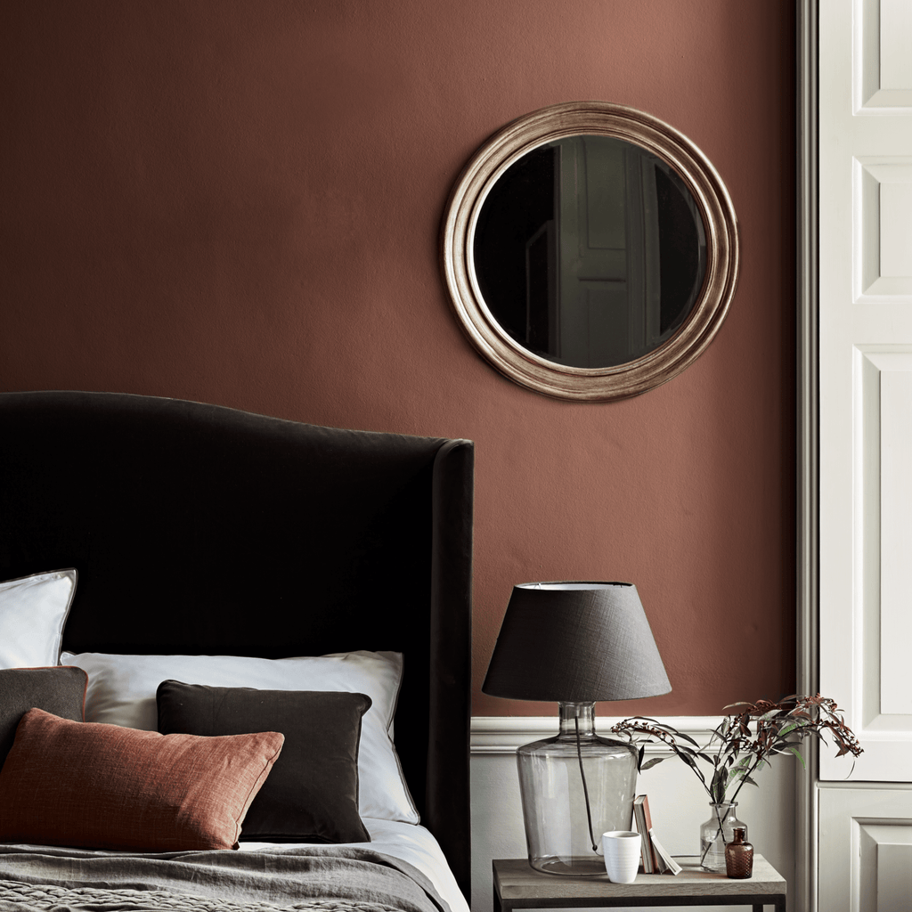 Fleming Round Gilt Mirror Neptune