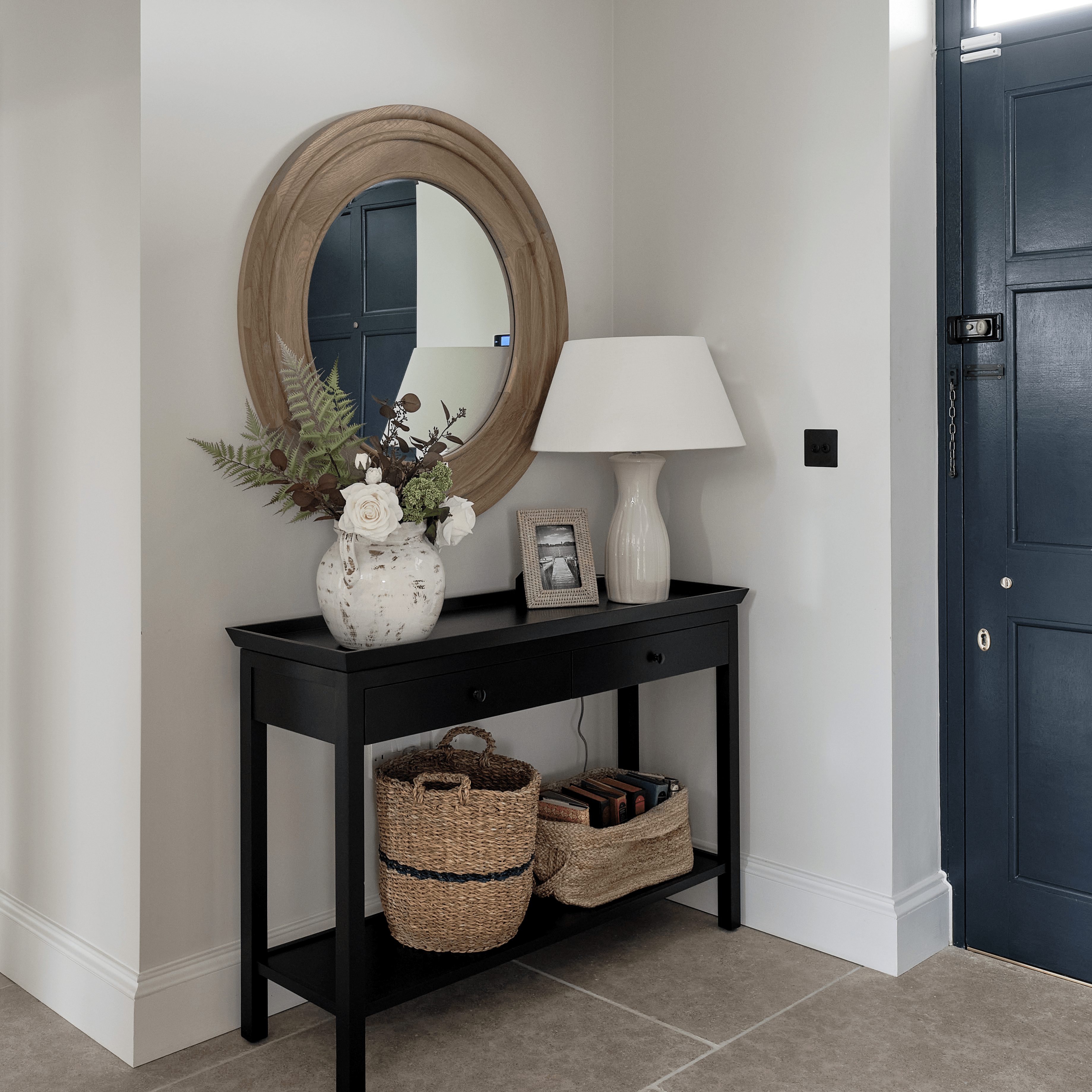 Neptune Mirrors Edinburgh Round Mirror