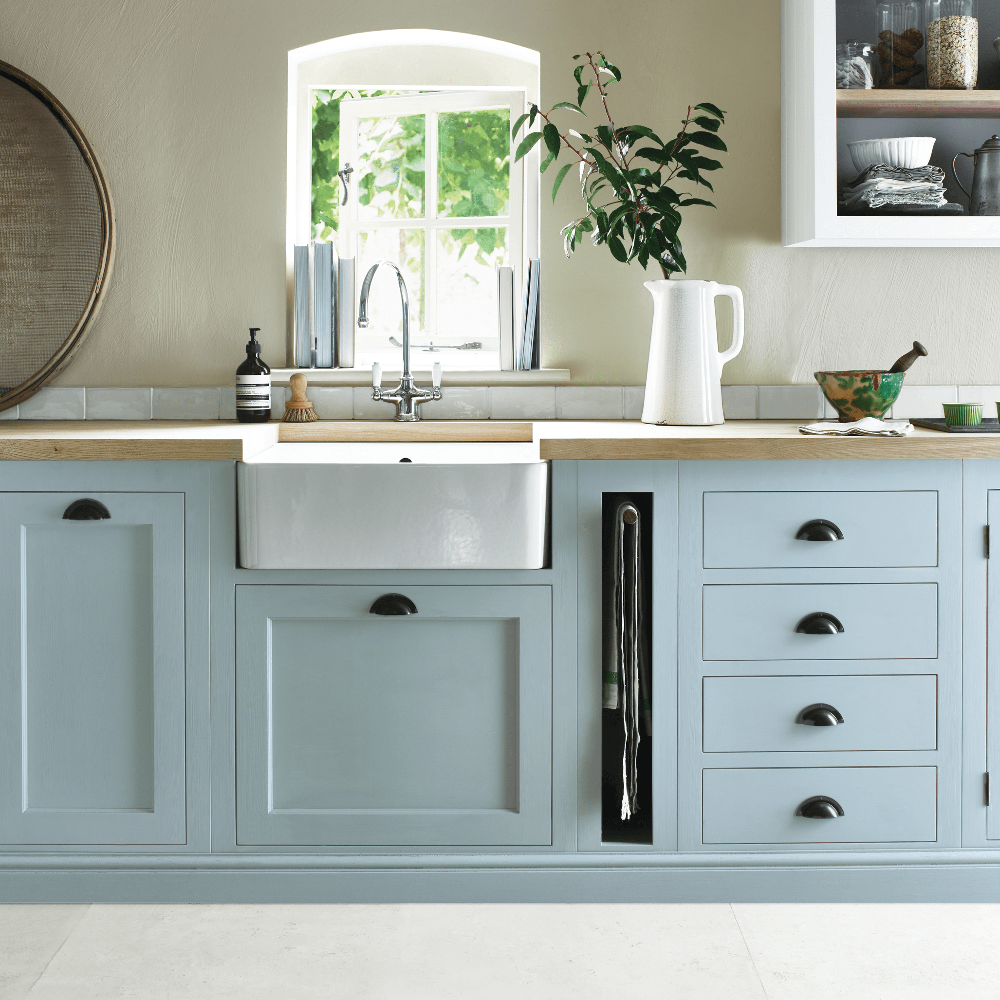 Neptune Paint Flax Blue Paint