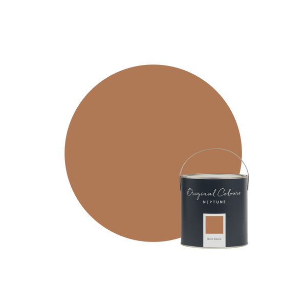Neptune Paint Sample pot / Matt Emulsion Burnt Sienna Paint