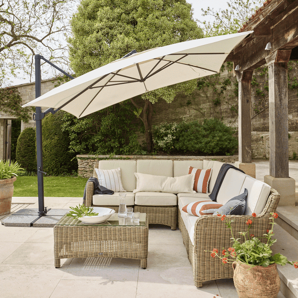 Neptune Parasols Spritsail Square Parasol