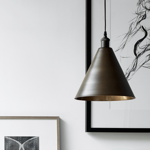 Neptune Pendant & Ceiling Lights Keats Conical Pendant