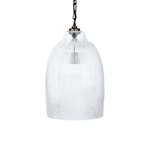 Neptune Pendant & Ceiling Lights Shaftesbury Ribbed Pendant, Medium