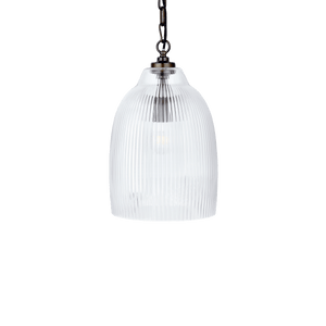 Neptune Pendant & Ceiling Lights Shaftesbury Ribbed Pendant, Small