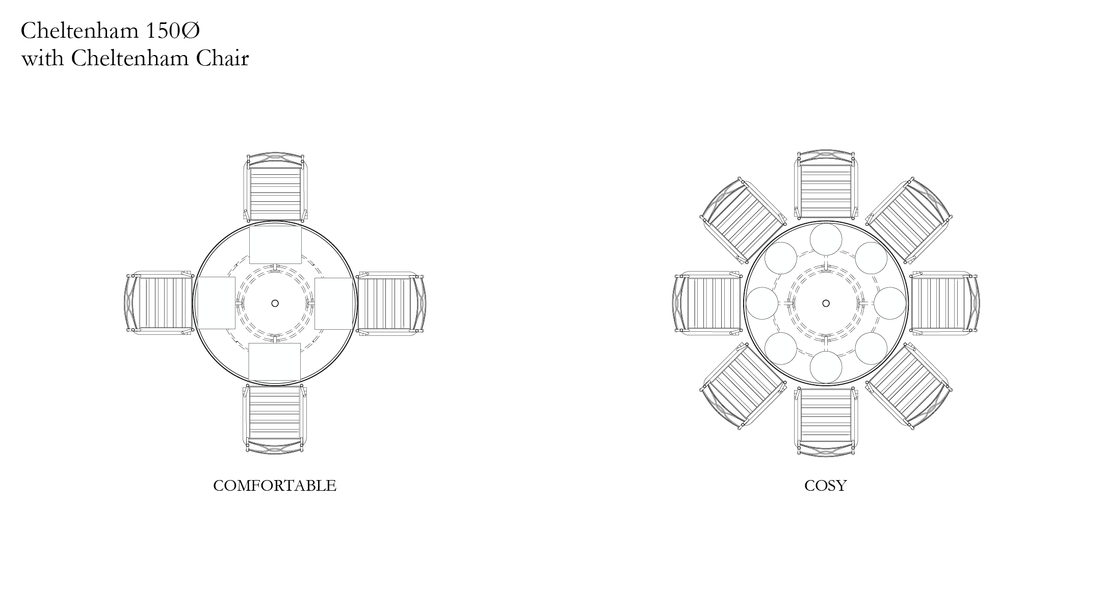 Neptune Tables Cheltenham Round Table