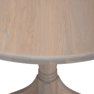 Antique round on sale pedestal table