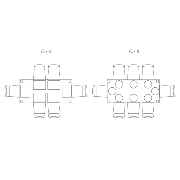 Neptune Tables Suffolk Rectangular Dining Table